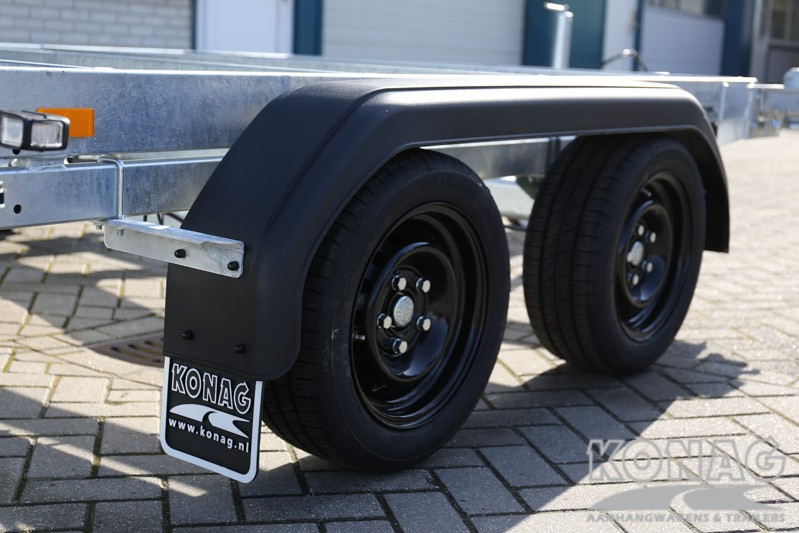 Proline containertrailer 10FT 2700 kg (2x1350)