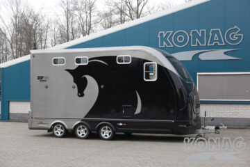 Equitrek New Star 3 paardstrailer met ruime living