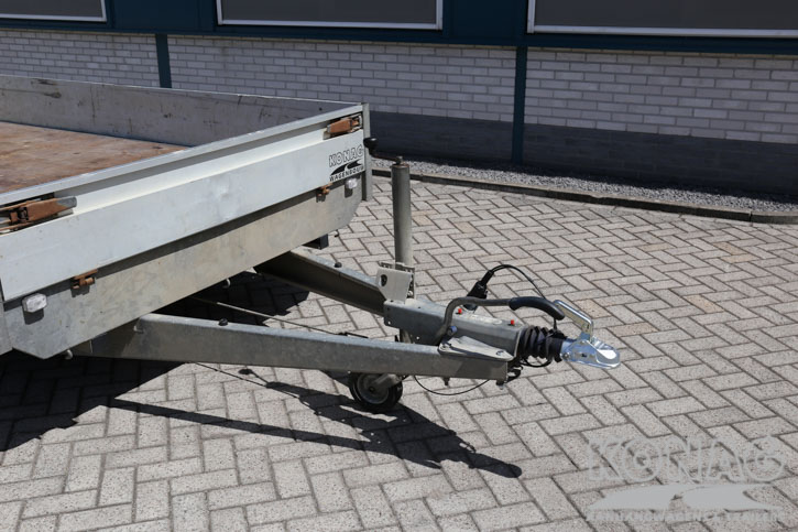 Henra tandemas plateauwagen 350x185 cm 2700 kg