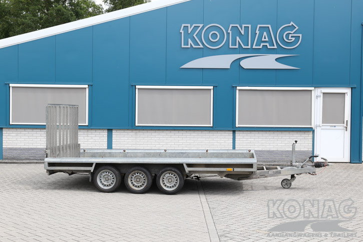 Vlemmix tridemas machinetransporter 400x180 cm 3500 kg