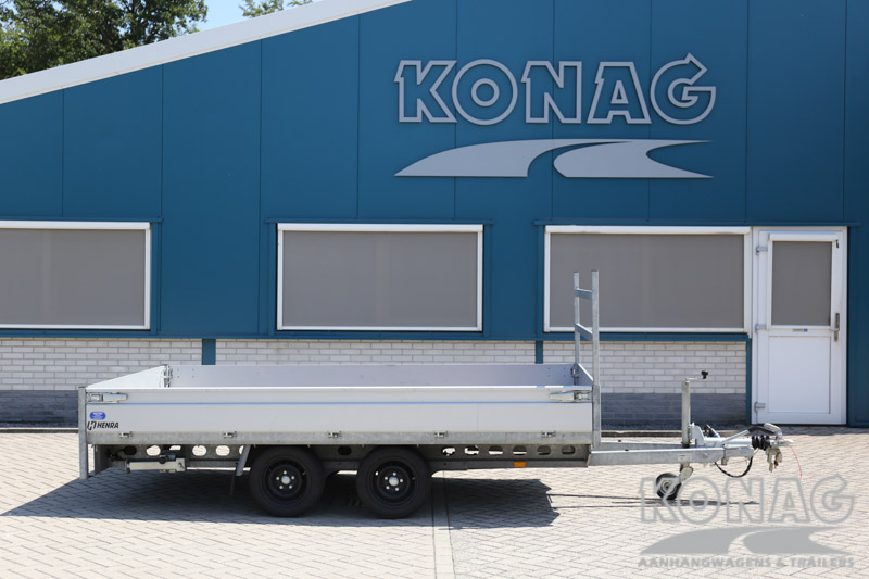 Henra tandemas plateauwagen 351x185 cm 2700 kg