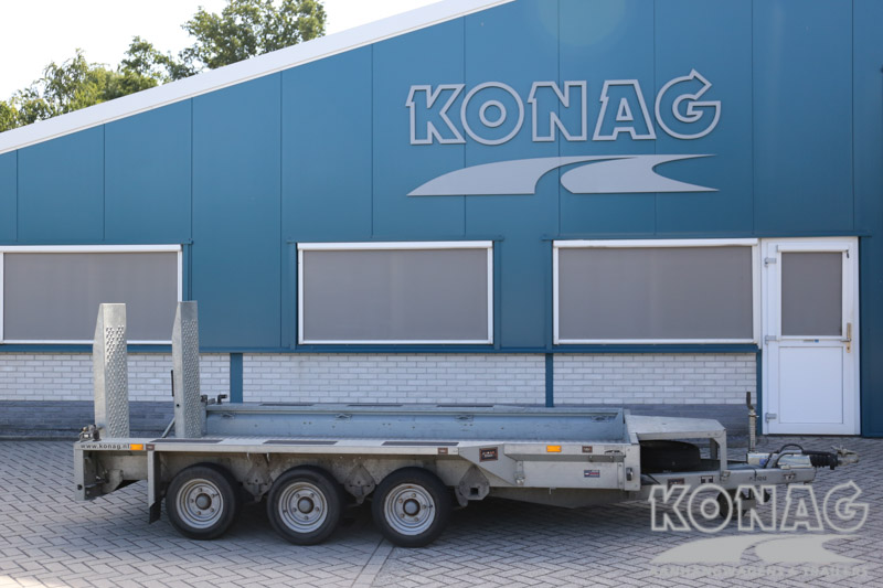 Ifor Williams GX126 tridemas machinetransporter