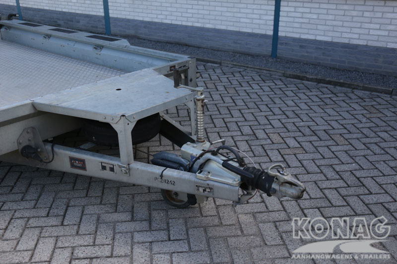 Ifor Williams GX126 tridemas machinetransporter