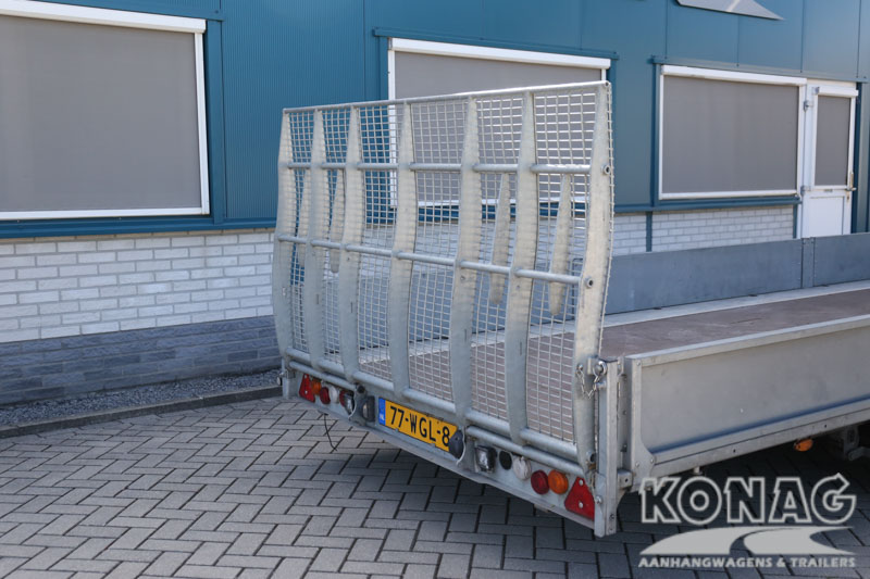 Ifor Williams New Tiltbed tridemas machinetransporter 550x204 cm 3500 kg