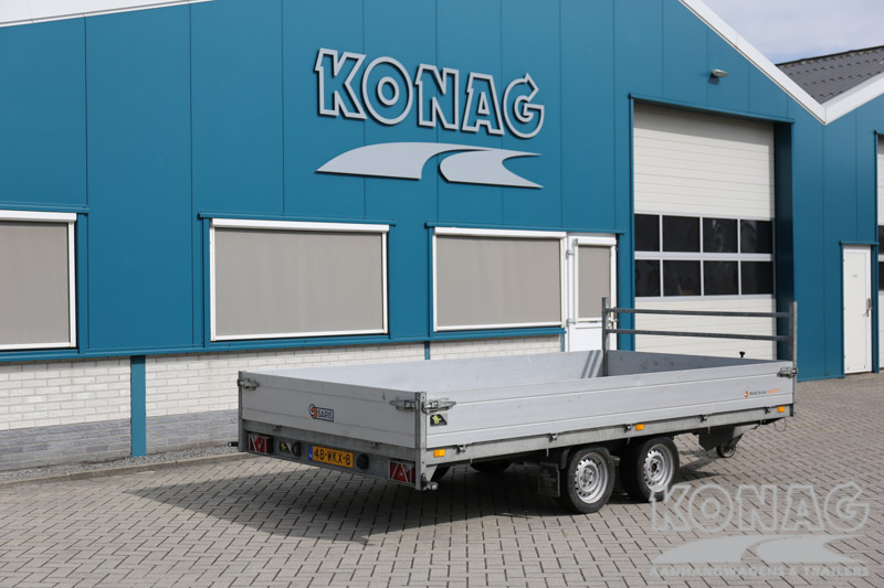 Saris tandemas plateuwagen 400x220 cm 2700 kg