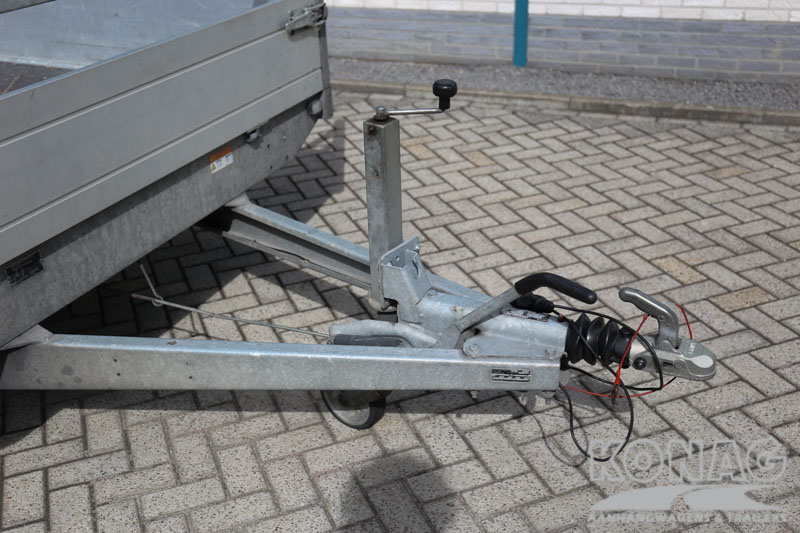 Saris tandemas plateuwagen 400x220 cm 2700 kg